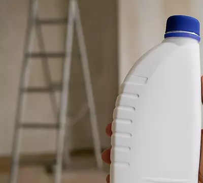 Канистра белая новая (1л) Elite Global Plast