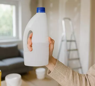 Канистра белая новая (5л) Elite Global Plast