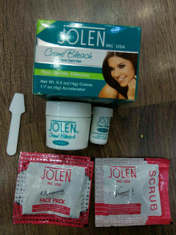 Жолен Хэа Лайтенер Крим Блич (Крем-осветлитель волос Jolen) (113 гр) [Jolen Hair Lightener Cream Bleach (113 gr)]