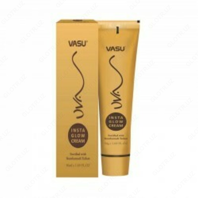 UVA INSTA GLOW kremi Vasu (Uva Insta Glou  yoshartiruvchi Ayurveda yuz kremi kumkumadi moyi bilan  Vasu)  50 g.