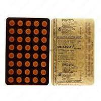 Tabletkalar Melanocyl (Melanocyl) vitiligo uchun 40 dona