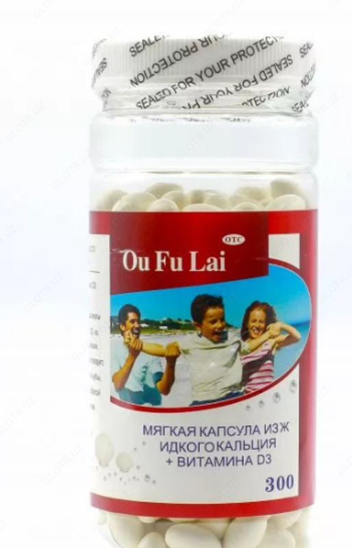 Suyuq kaltsiy va D3 vitamini Ou fu lay