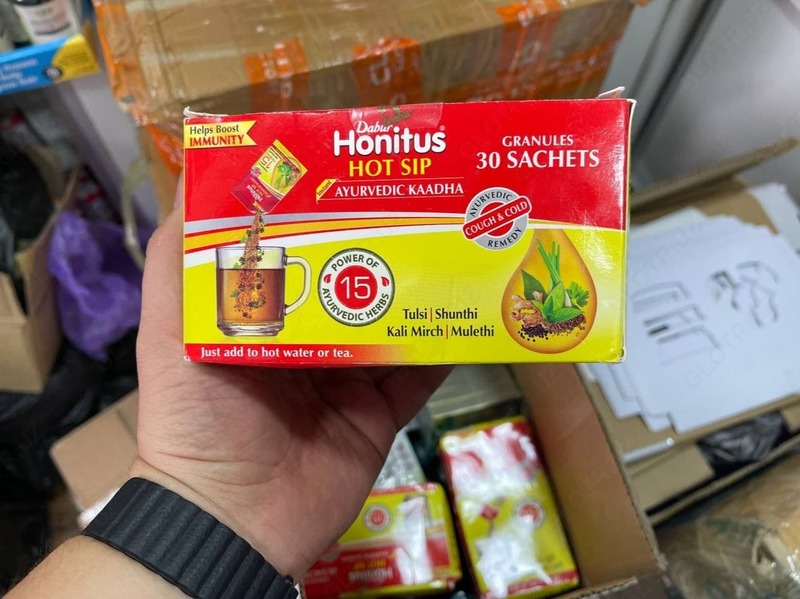  Горячий глоток Dabur Honitus - 