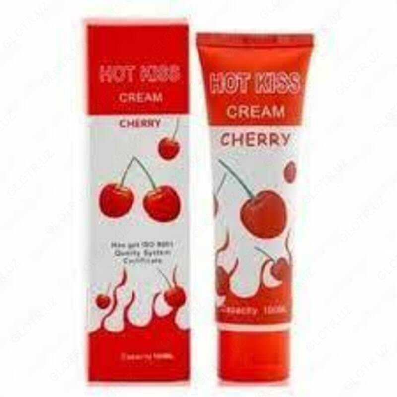 Крем-лубрикант "Hott kiss cherry" (100 мл) купить в Ташкенте