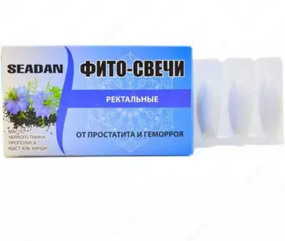 Фито-свечи от простатита и геморроя купить в Ташкенте