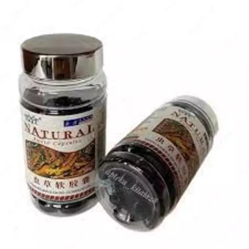 Капсулы КОРДИЦЕПС AWETO CAPSULES NATURAL 500 мг.  100 шт. купить в Ташкенте