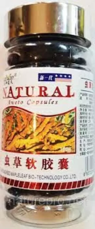  Капсулы КОРДИЦЕПС AWETO CAPSULES NATURAL 500 мг.  100 шт. купить в Ташкенте - 