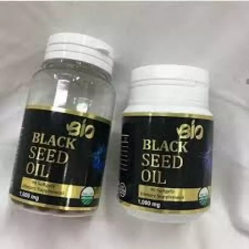 Qora urug'lik yog'i "Black Seed Oil Bio" (120 kapsula) Toshkentda sotib olish
