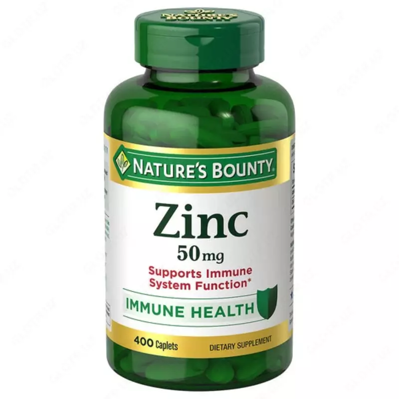 Цинк Natures Bounty Zinc 50мг  400 капсул из США купить в Ташкенте