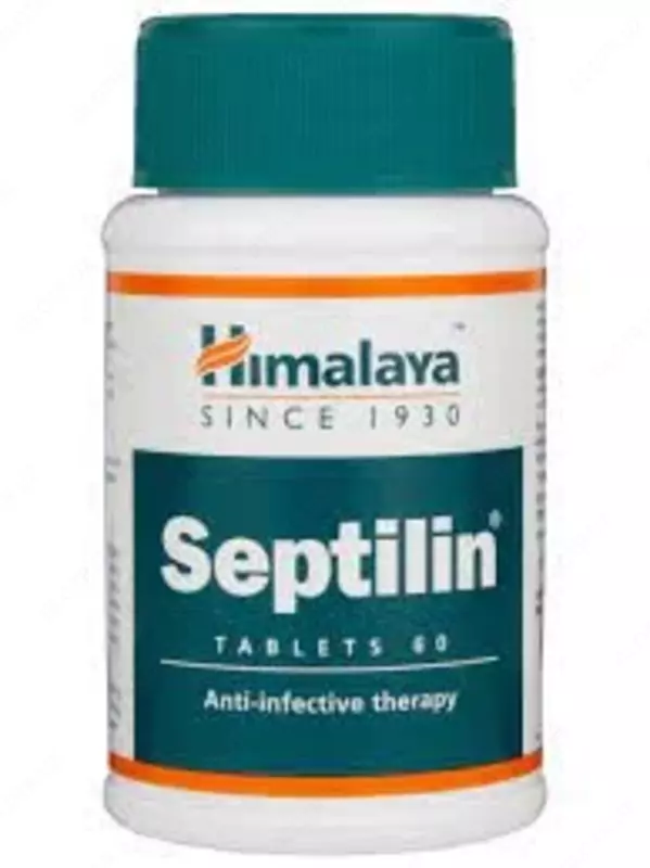 Септилин Гималая (Septilin Himalaya) природный антибиотик  иммуномодулятор 60 таб Очищение организма от Хималая купить в Ташкенте