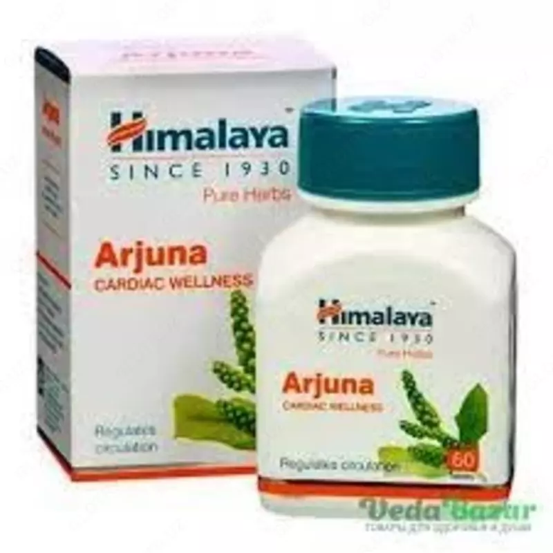  Arjuna Himalaya Арджуна для сердечно-сосудистой системы  60 таб. купить в Ташкенте - 