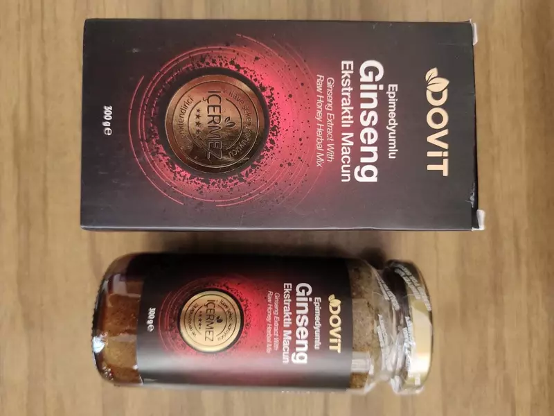  Экстракт Женьшеня Макун Dovit Epimedyumlu Ginseng Ekstraktlı Macun (300 г) купить в Ташкенте Только в розницу