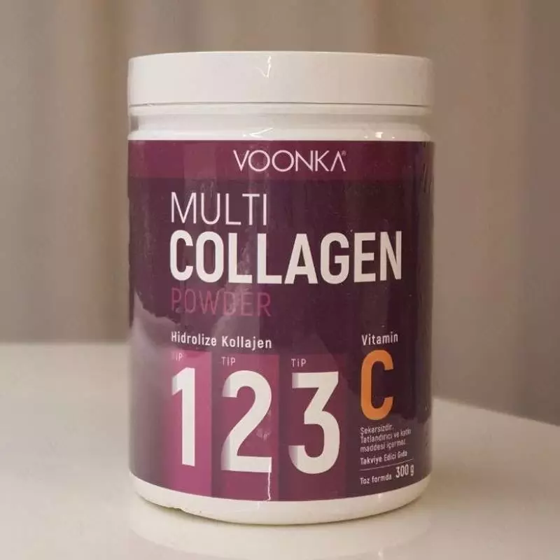  Пищевая добавка Voonka Multi Collagen Powder  300 г (гидролизованный коллаген+ витамин С) купить в Ташкенте - 