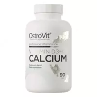 OstroVit Витамин D3 + K2 + Calcium (Кальций) 90 таблеток способствует поддержанию здоровья костей и зубов  правильной работе мышц  поддерживает нормальное функционирование иммунной системы