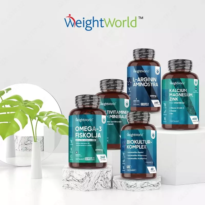 Для поддержки функций мозга и сердца Weightworld Omega-3 Fish Oil 2000mg 240 капсул купить в Ташкенте Chakana savdo