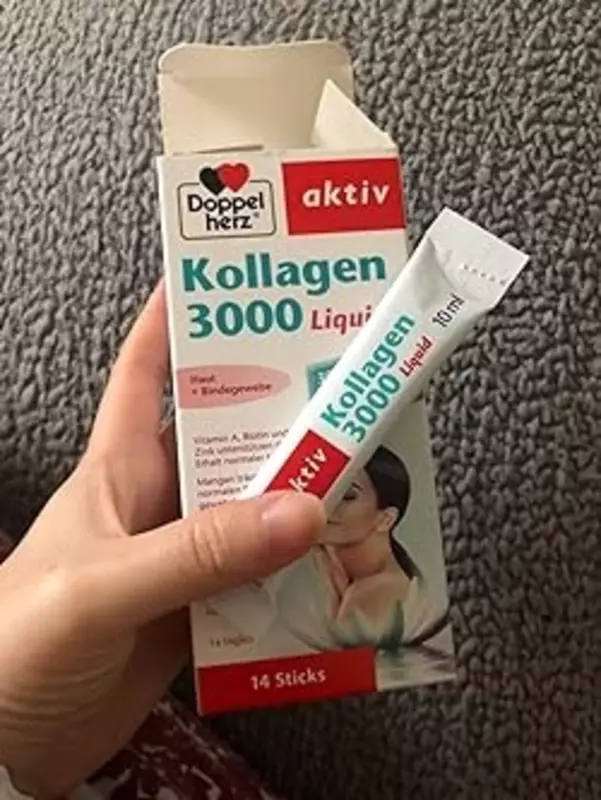  БАД DoppelHerz Aktiv Коллаген 3000 Liquid стики поддерживают защиту клеток от окислительного стресса - 