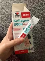  БАД DoppelHerz Aktiv Коллаген 3000 Liquid стики поддерживают защиту клеток от окислительного стресса - 