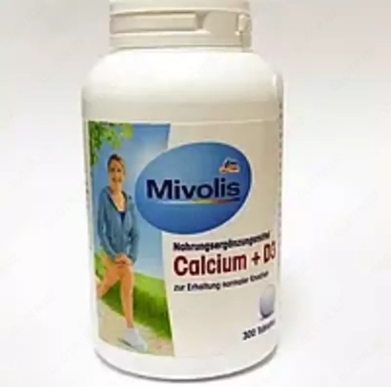  БАД Mivolis Calcium+D3  300 шт укрепляет кости и предотвращает остеопороз - 