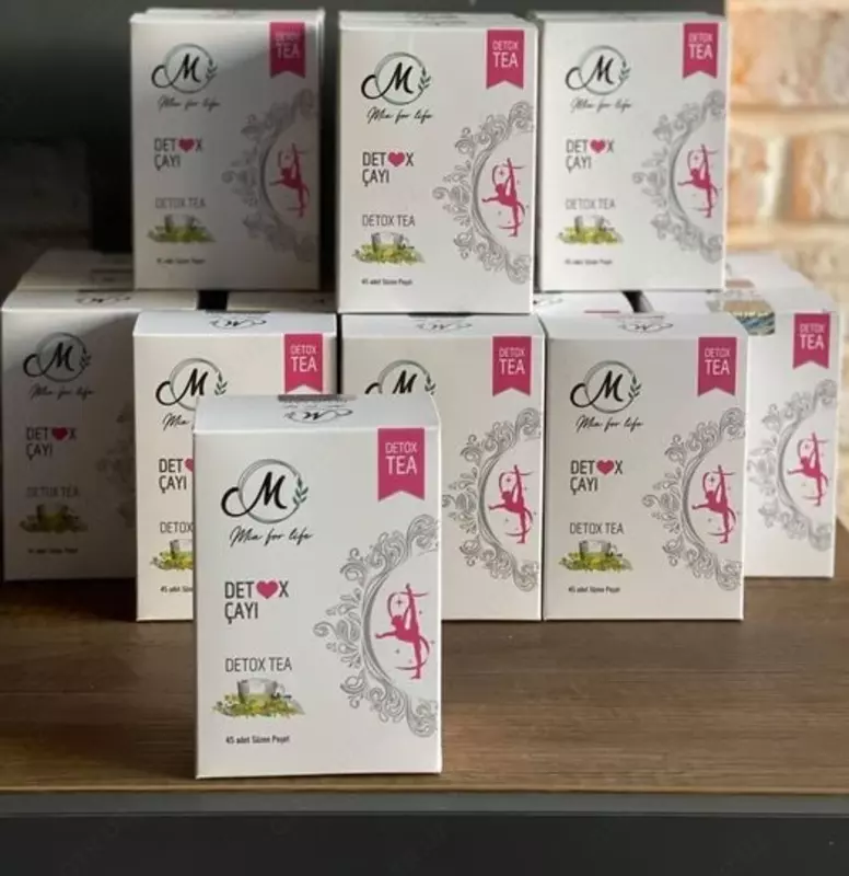Детокс чай Mia For Life 45 штук фильтрованных чайных пакетиков для похудения купить в Ташкенте