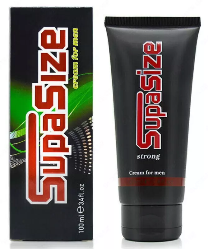 Крем-гель лубрикант Supa Size для мужчин повышает выносливость купить в Ташкенте