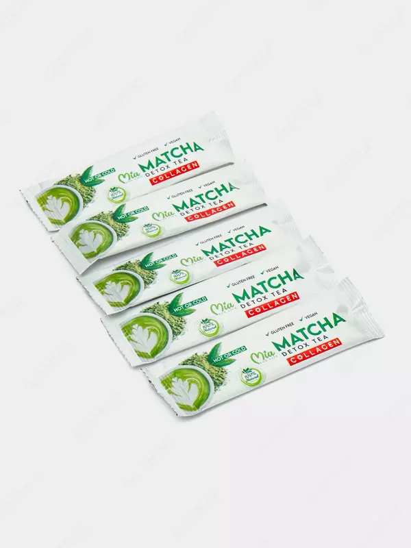  100% натуральный продукт Матча детокс чай для похудения с коллагеном из Турции  поможет вам очистить организм от шлаков и токсинов  укрепить иммунитет Тибет лавка