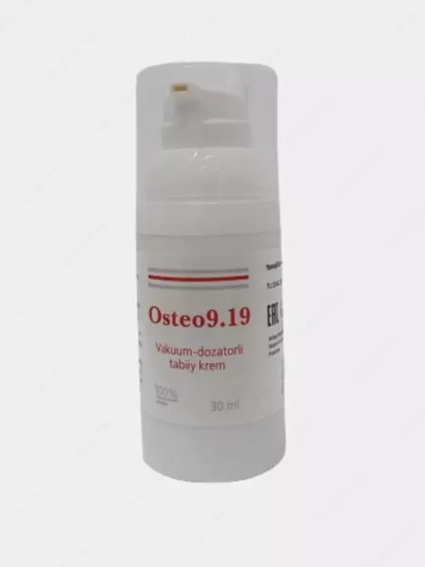   Bogim ogriqlari uchun tabiiy krem vositasi Osteo 9.19  30 ml Toshkentda sotib olish