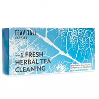  Чайный напиток для мягкого очищения организма TeaVitall Express Fresh 1  30 фильтр-пакетов - 
