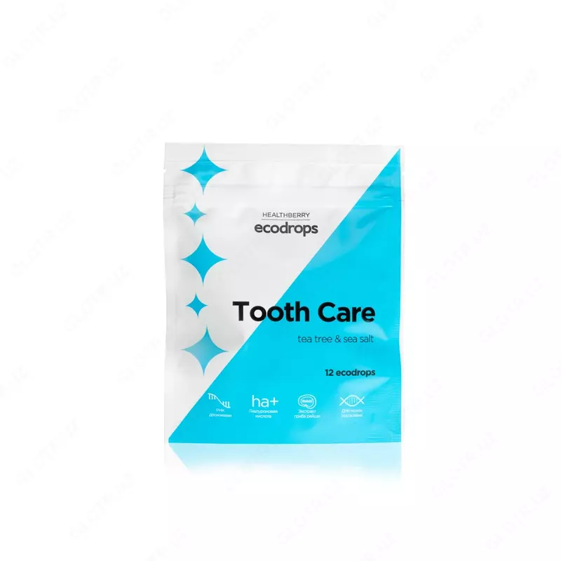  Карамель леденцовая Healthberry Ecodrops Tooth Care  12 шт - 