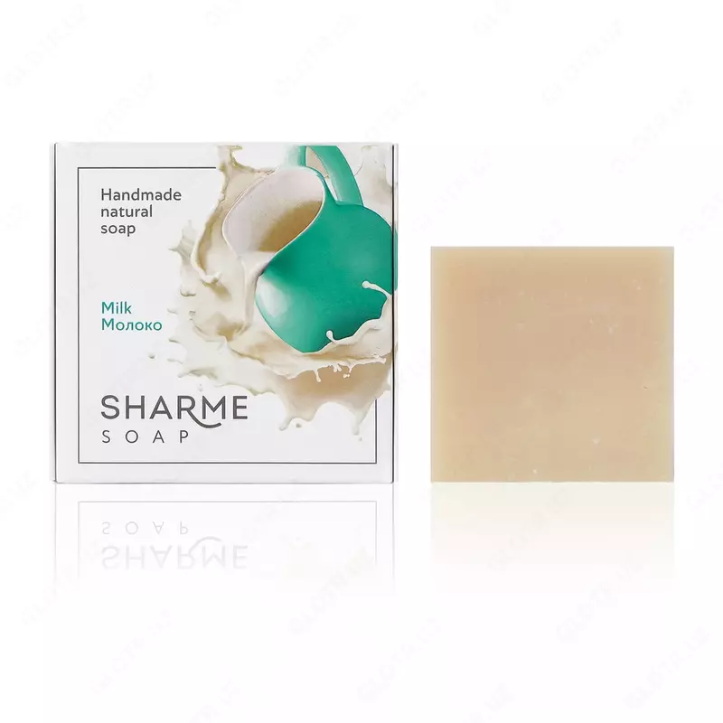  Натуральное мыло с молочным ароматом SHARME SOAP  80 г - 