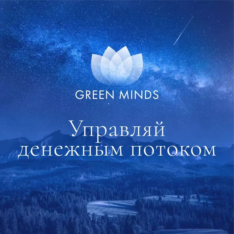  Нейромедитация GREEN MINDS «Управляй денежным потоком» - 