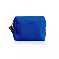  Косметичка Foet для удобного хранения  синяя - 