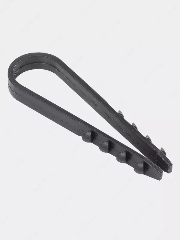 Дюбель-хомут для крепления круглых кабелей и проводов - по запросу