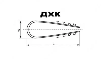 Дюбель-хомут для крепления круглых кабелей и проводов