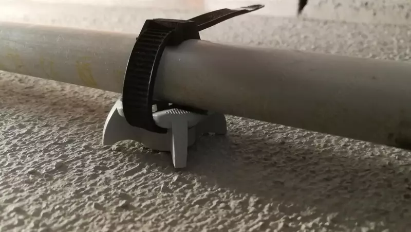 Площадка под хомут-стяжку для монтажного пистолета "Паук" ООО "Polymer master recycling"