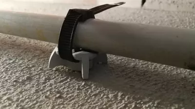 Площадка под хомут-стяжку для монтажного пистолета "Паук" ООО "Polymer master recycling"