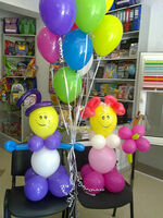 Оформление воздушными шарами