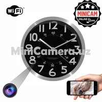 Настенные часы с камерой и детектором движения c WIFI ом