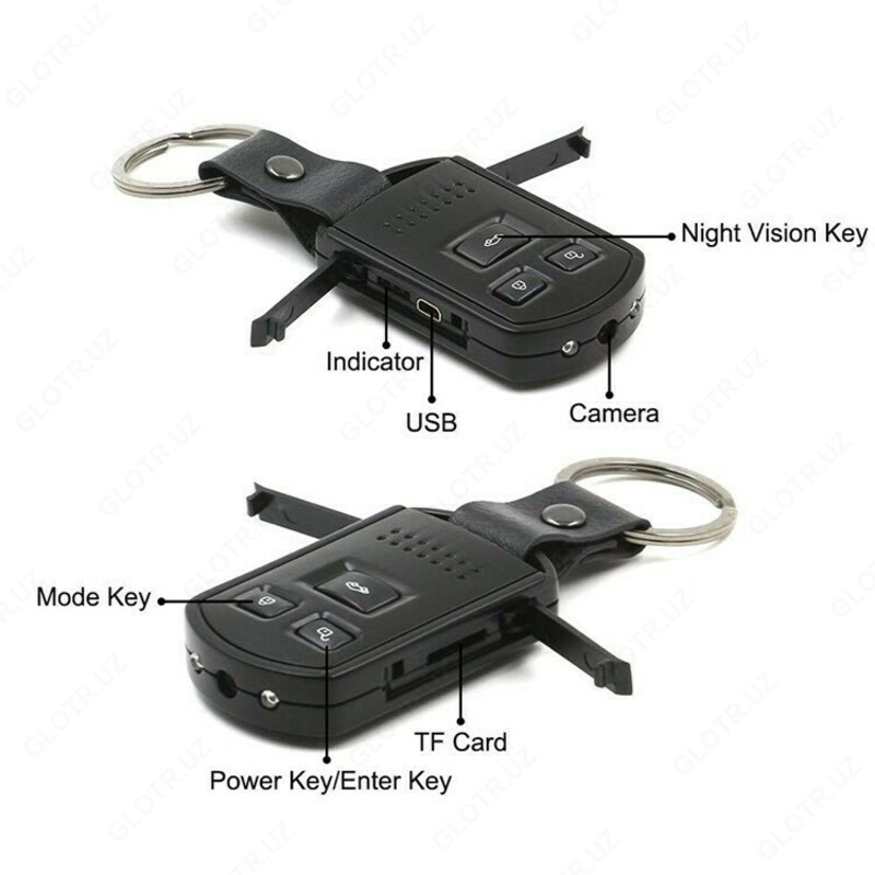 Авто Брелок Со Скрытой Камерой Модель № 3