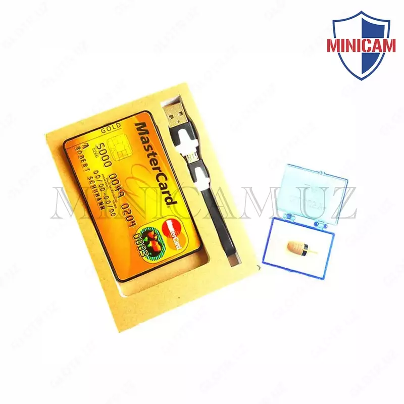 Микронаушник MasterCard + GSM sim karta