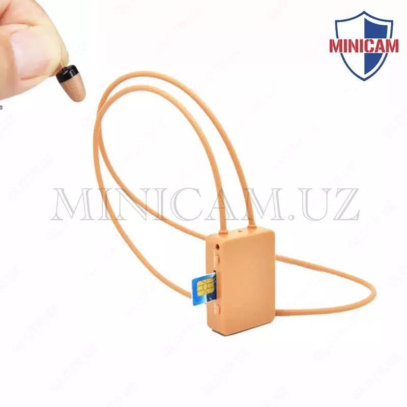 Микронаушник MasterCard + GSM sim karta