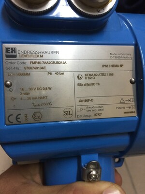 Микроимпульсный уровнемер Levelflex M FMP40