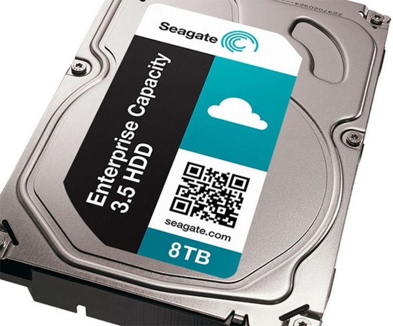 SEAGATE АНОНСИРОВАЛА ПЕРВЫЙ В МИРЕ ЖЕСТКИЙ ДИСК ЕМКОСТЬЮ 8 ТБ