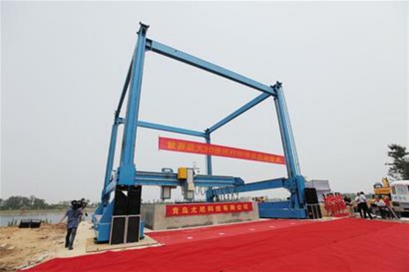 В Китае построили самый большой в мире 3D-принтер.