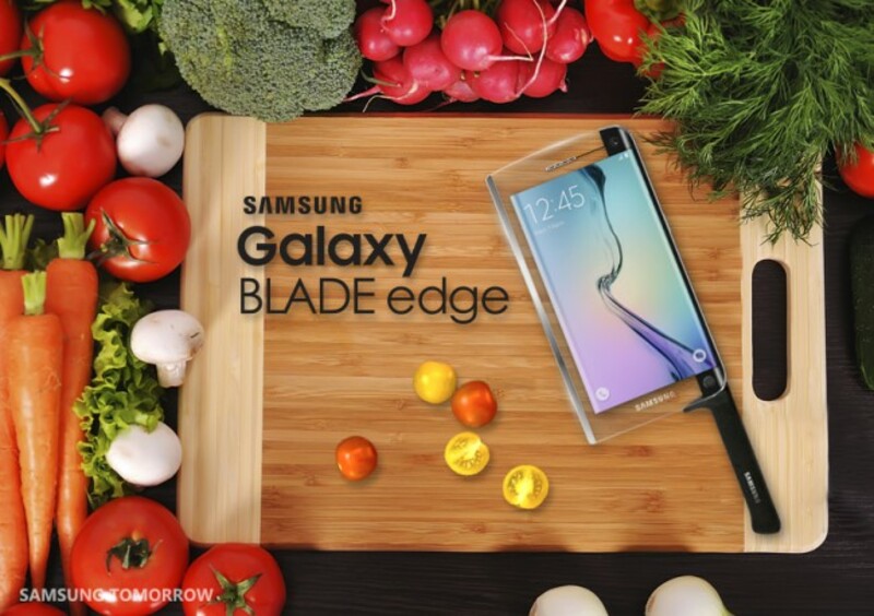 SAMSUNG ПРЕДСТАВИЛ ПЕРВЫЙ В МИРЕ СМАРТ-НОЖ GALAXY BLADE EDGE