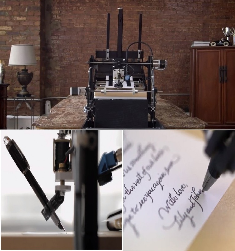 Робот Бонд пишет письма вашим почерком