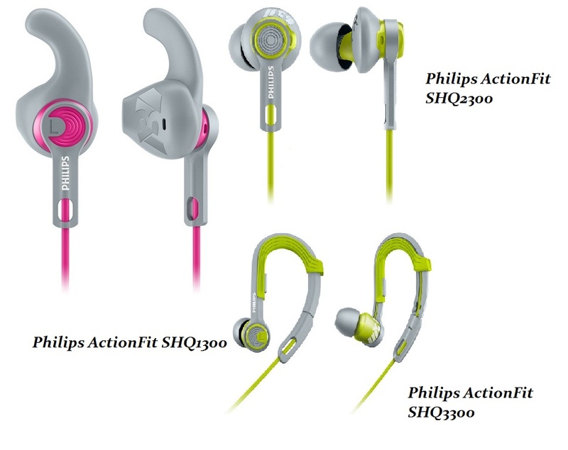Сверхлегкие спортивные наушники Philips ActionFit