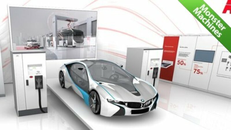 Машины-монстры: Самая быстрая зарядная станция для электромобилей - за 8 минут