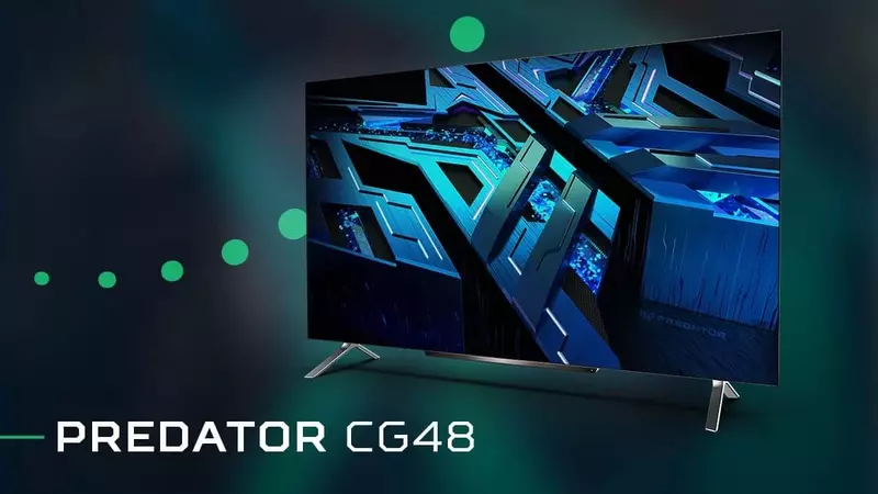 Acer Predator CG48: 48-дюймовый игровой монитор с 4K OLED-экраном на 138 Гц