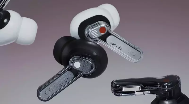 Представлены Nothing Ear (3) с обновлённым дизайном и микрофоном в зарядном кейсе