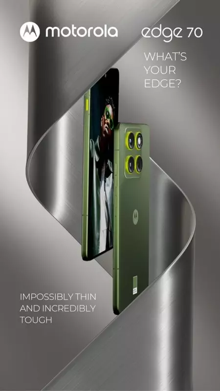 Motorola готовит ультратокий смартфон Moto Edge 70